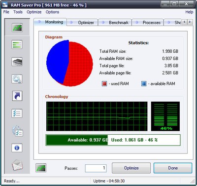 RAM Saver Professional 11.5 Multilingual Software :: Softwarebank
